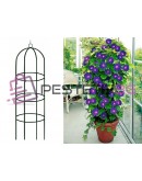 Елегантна градинска арка колона за цветя 190см